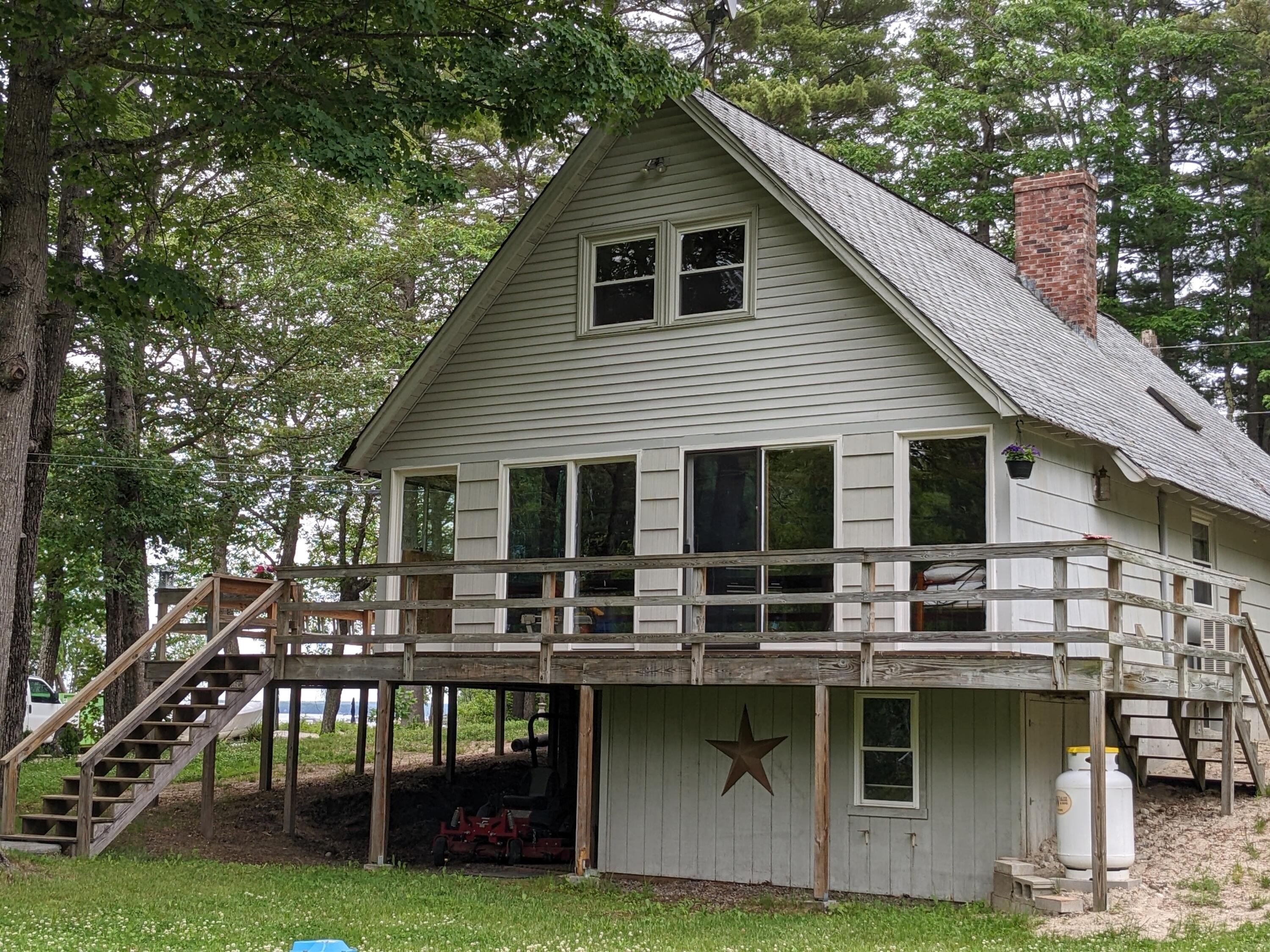 Binford Canal facing Sebago behind