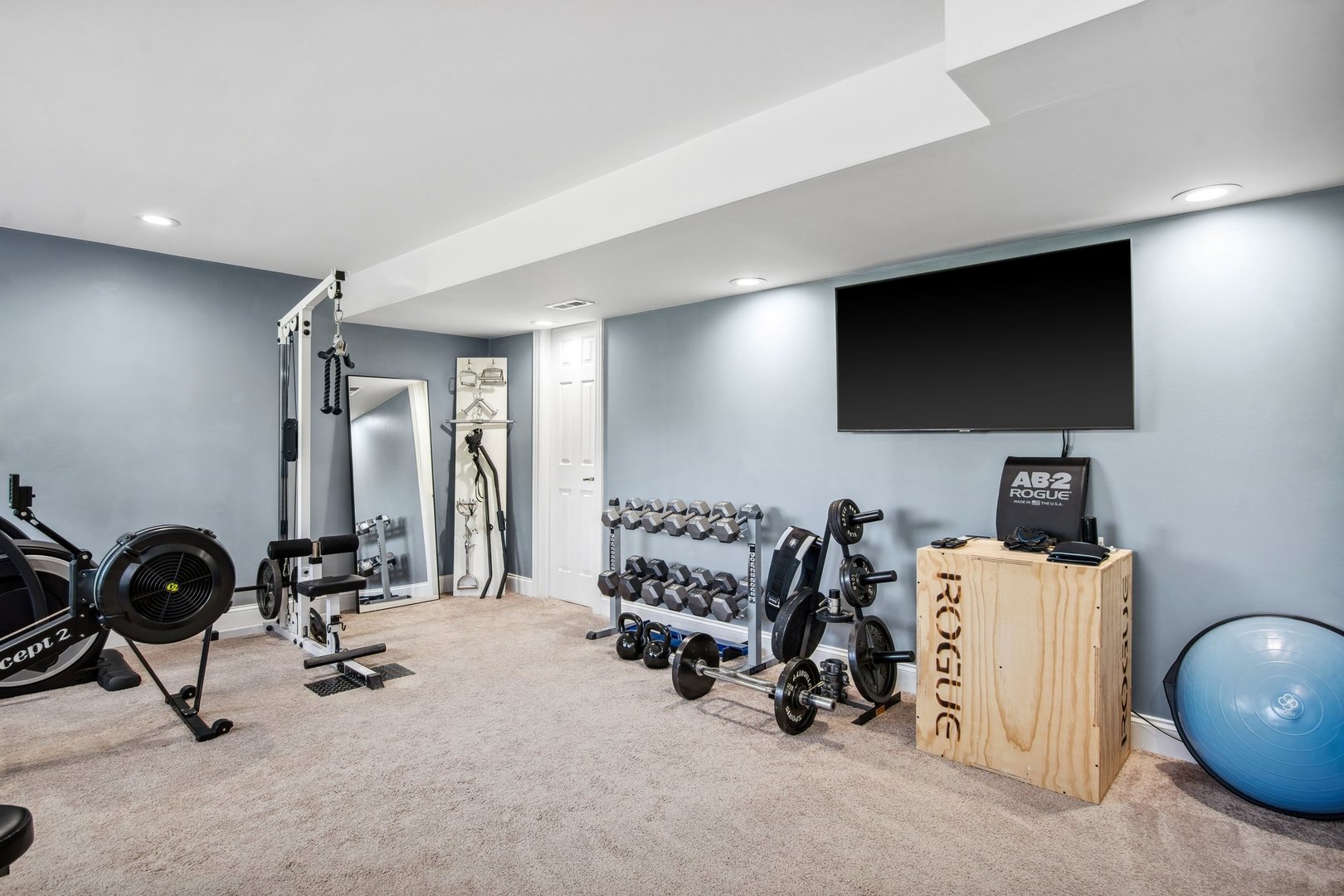 3341 Hillcrest Road Geneva, IL 60134 - Photo 42 of 52 a view of a room with gym equipment