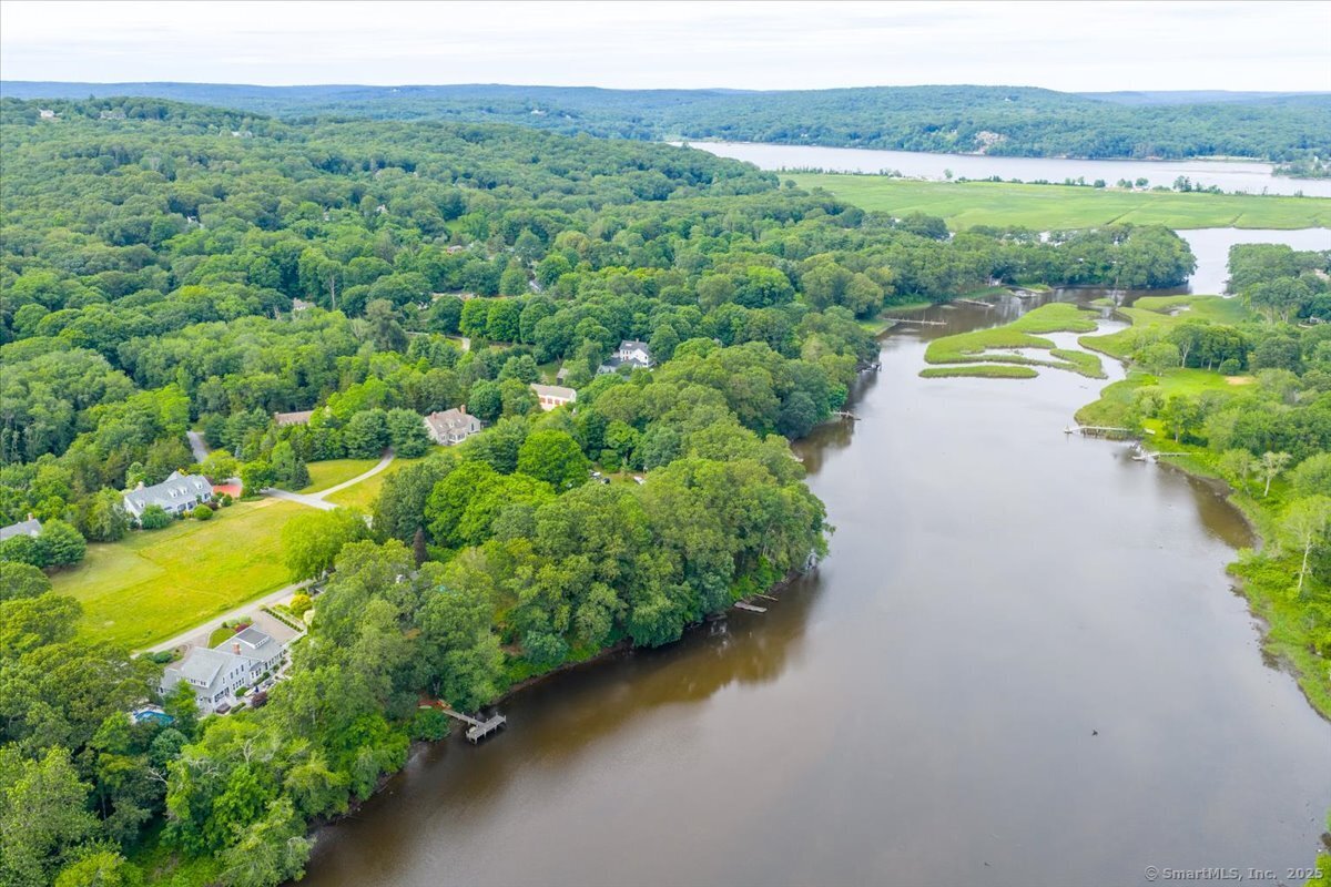 41 B River Road Essex, CT 06426 - Photo 6 of 16 a view of a lush green forest with lots of trees