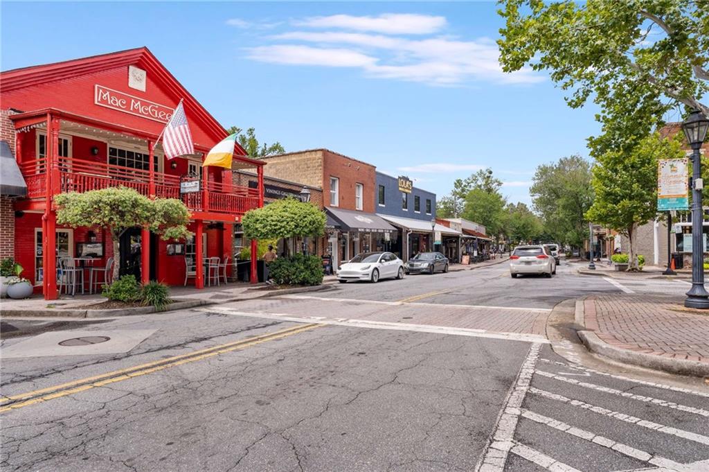 11115 Bowen Road Roswell, GA 30075 - Photo 10 of 12 a front view of a building with street view
