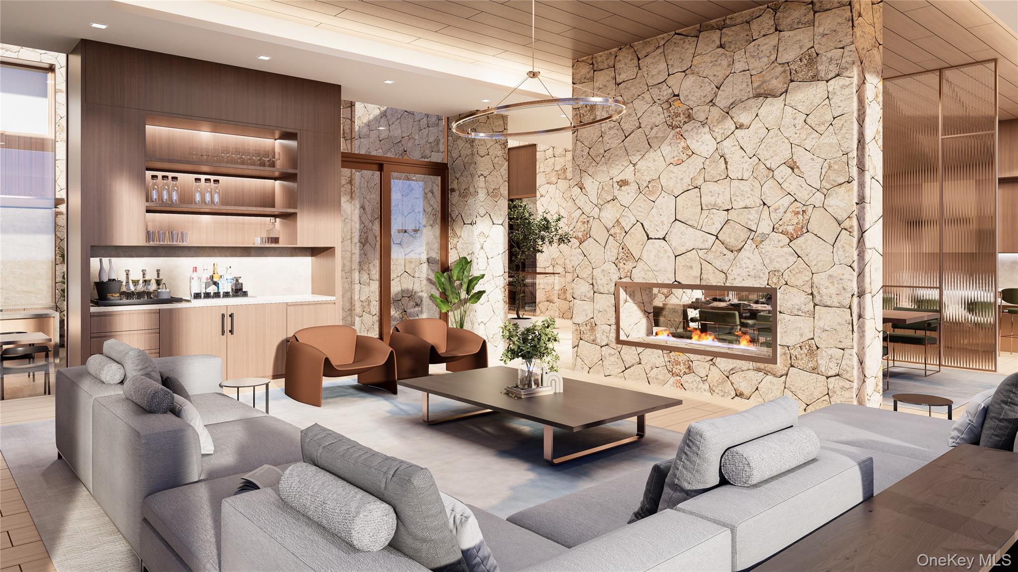 151 Rowe Road Red Hook, NY 12571 - Photo 12 of 35 a living room with furniture and a fireplace