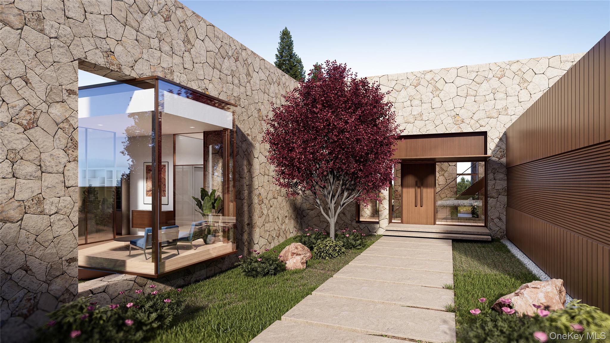 151 Rowe Road Red Hook, NY 12571 - Photo 8 of 35 a front view of a house with a garden