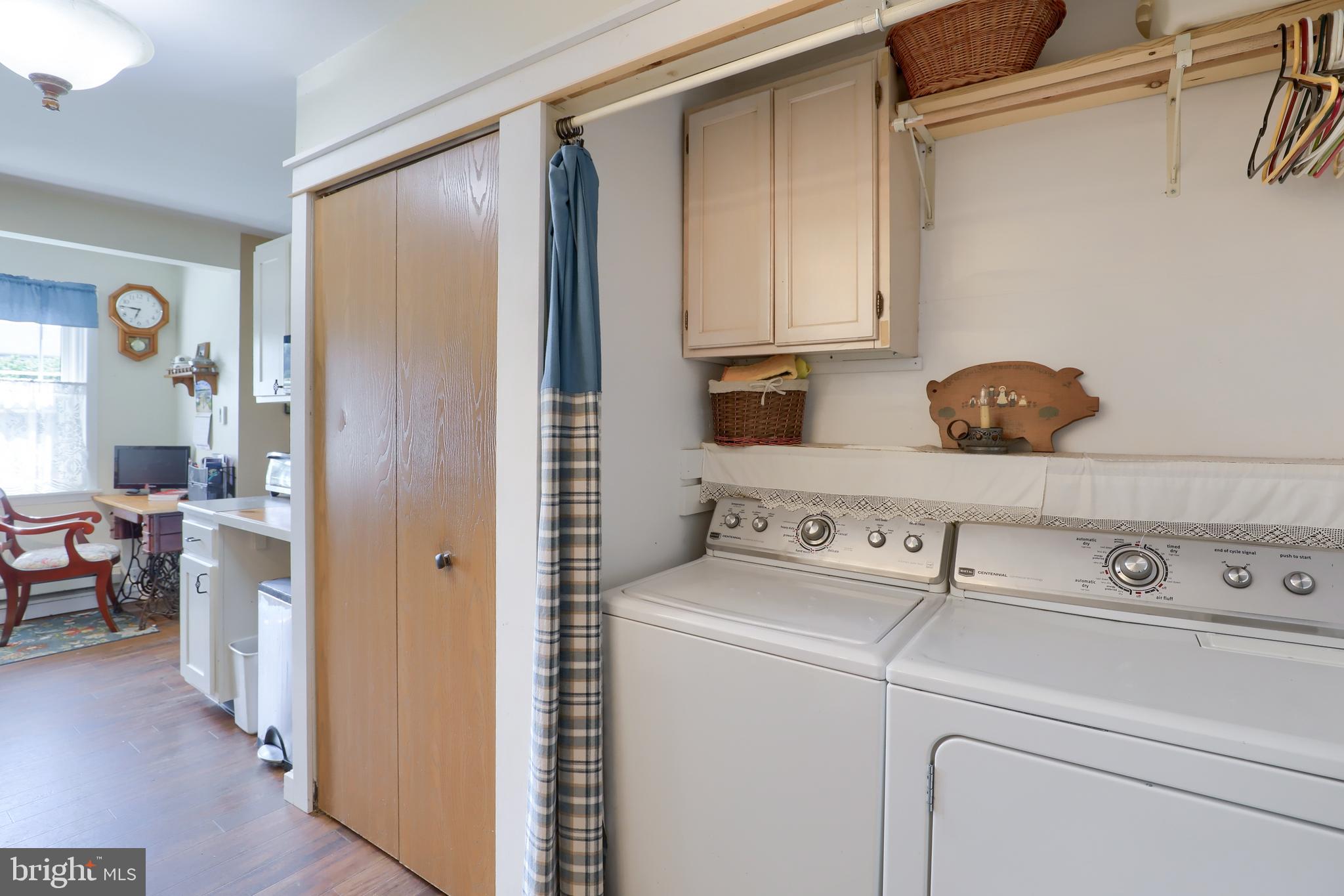 465 Crosswinds Drive Lititz, PA 17543 - Photo 11 of 30 a view of washer and dryer with bathroom in the background