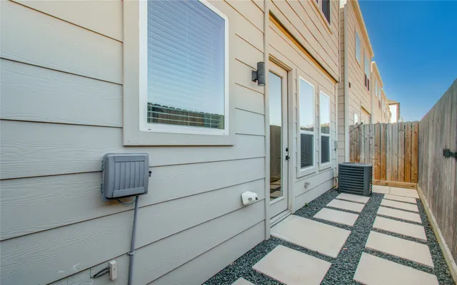a view of balcony with couch