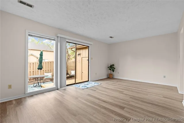 a view of room with window