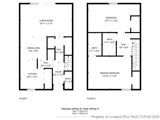a view of a hallway with wooden floor and entryway