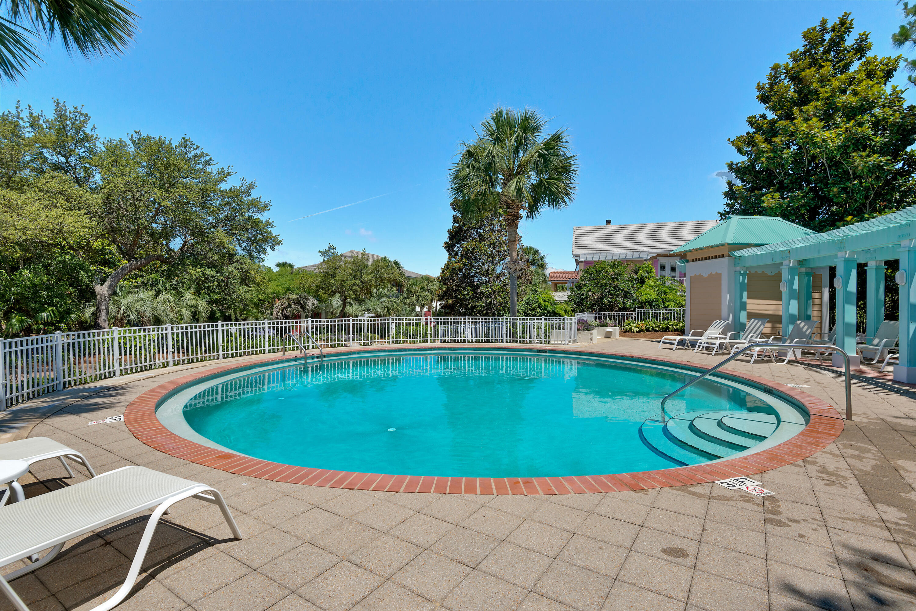 61 Rue Caribe Miramar Beach, FL 32550 - Photo 59 of 69 a view of a swimming pool with a patio