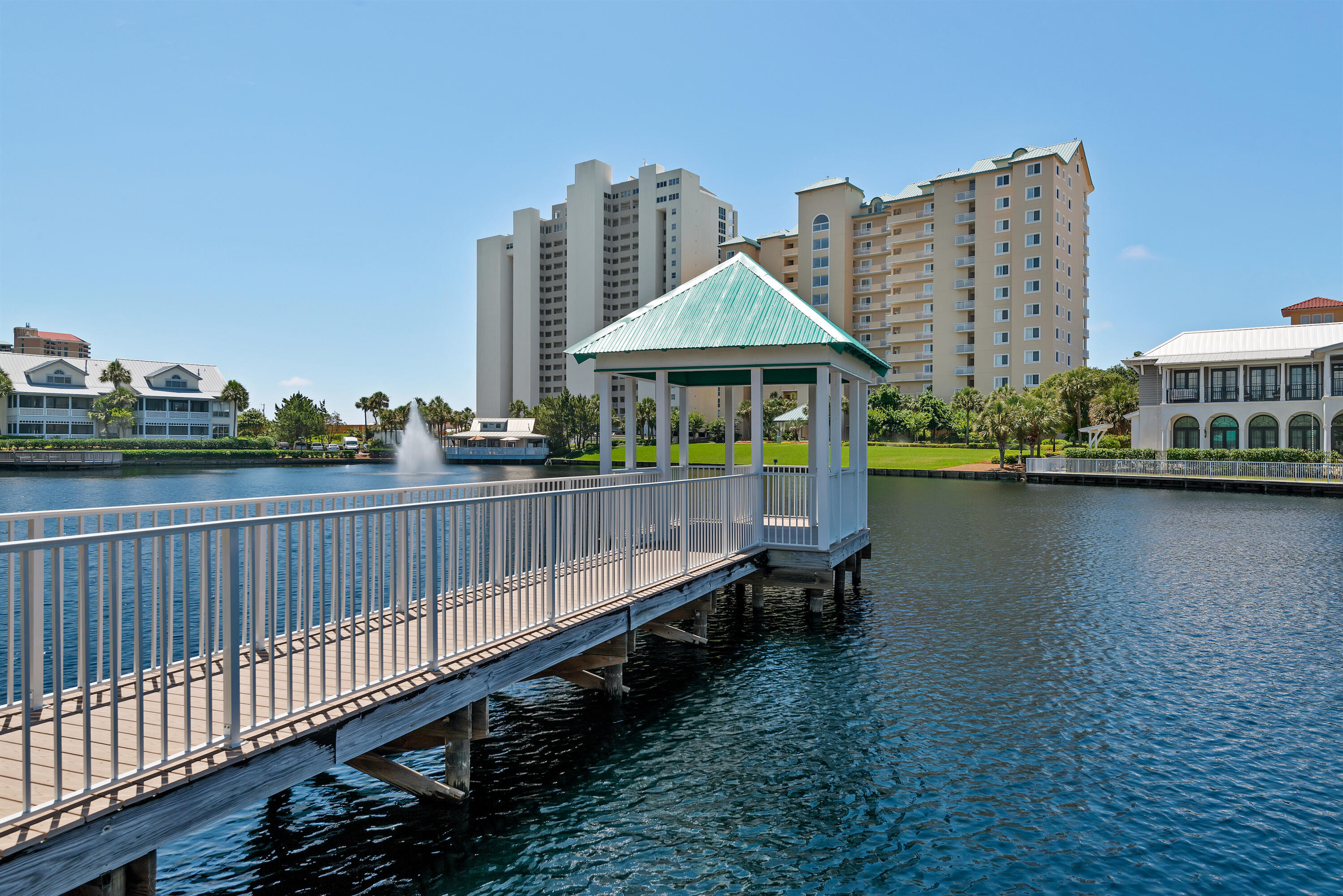 61 Rue Caribe Miramar Beach, FL 32550 - Photo 62 of 69 a view of a roof deck with chair and wooden floor