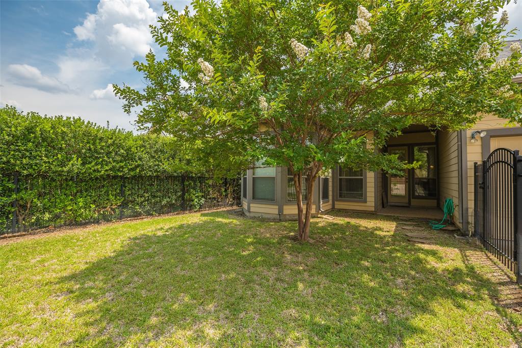 7804 Keechie Drive McKinney, TX 75070 - Photo 39 of 39 a backyard of a house with yard and outdoor seating