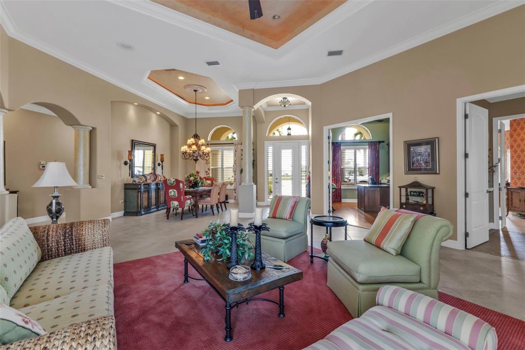 5021 Sable Key Circle Punta Gorda, FL 33955 - Photo 13 of 77 a living room with furniture and a large window