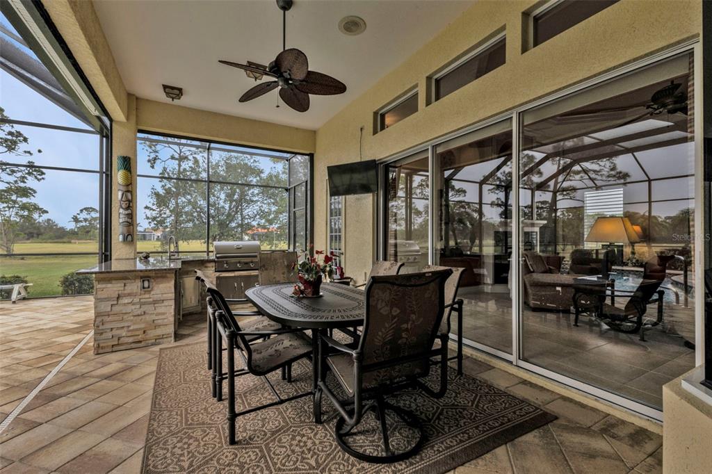 5021 Sable Key Circle Punta Gorda, FL 33955 - Photo 56 of 77 a view of a dining room with furniture window and outside view