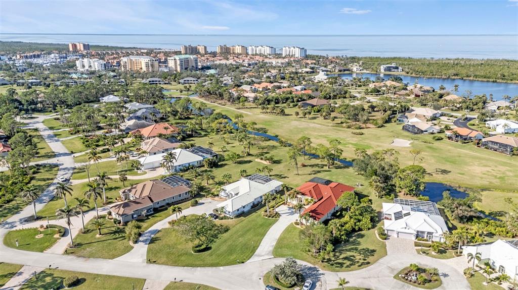 5021 Sable Key Circle Punta Gorda, FL 33955 - Photo 72 of 77 an aerial view of residential houses with outdoor space