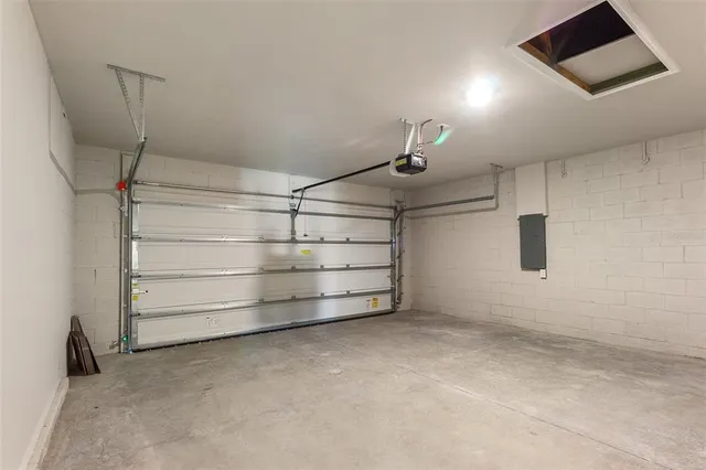 a view of an empty storage