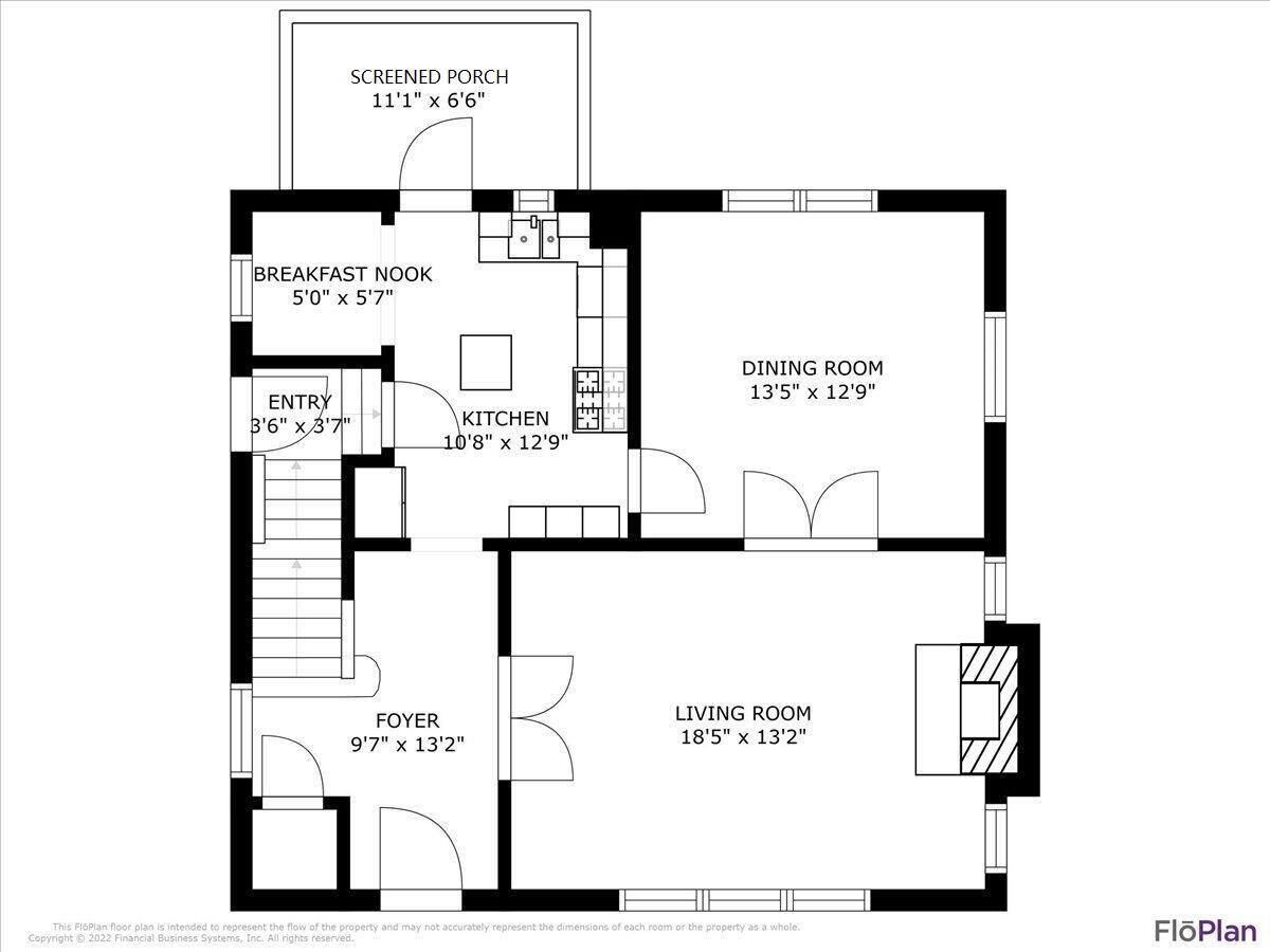 1818 Mt Vernon Road Southwest Roanoke, VA 24015 - Photo 41 of 44 Floor plan entry level