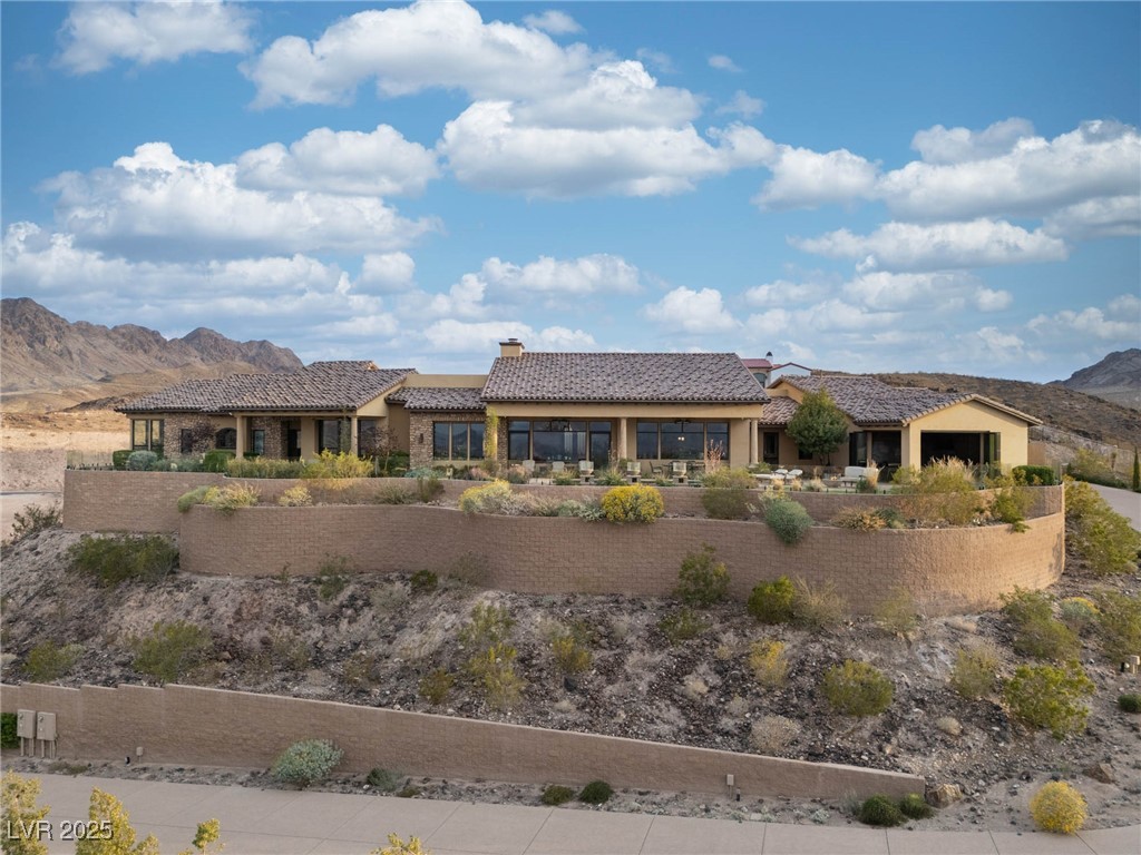 1123 Christian Road Henderson, NV 89002 - Photo 2 of 83 Set atop a hill for its private LAS VEGAS and HENDERSON VALLEY VIEWS