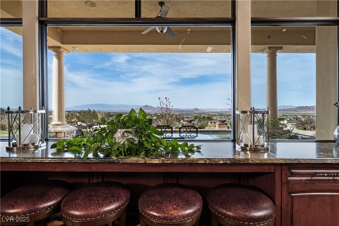 1123 Christian Road Henderson, NV 89002 - Photo 41 of 83 Bar with city and mountain views