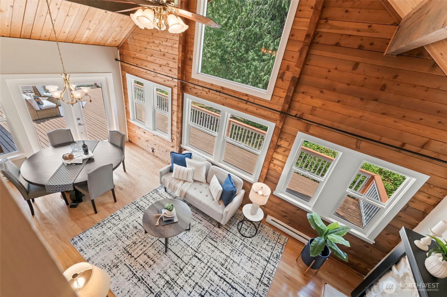 12170 Viewcrest Place Northeast Bainbridge Island, WA 98110 - Photo 8 of 37 a view of an outdoor sitting area with furniture