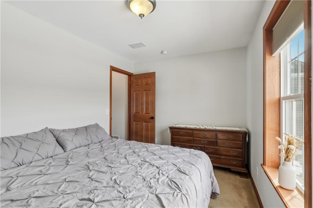 224 Toy Road Kittanning, PA 16201 - Photo 30 of 48 a bedroom with a bed and a window