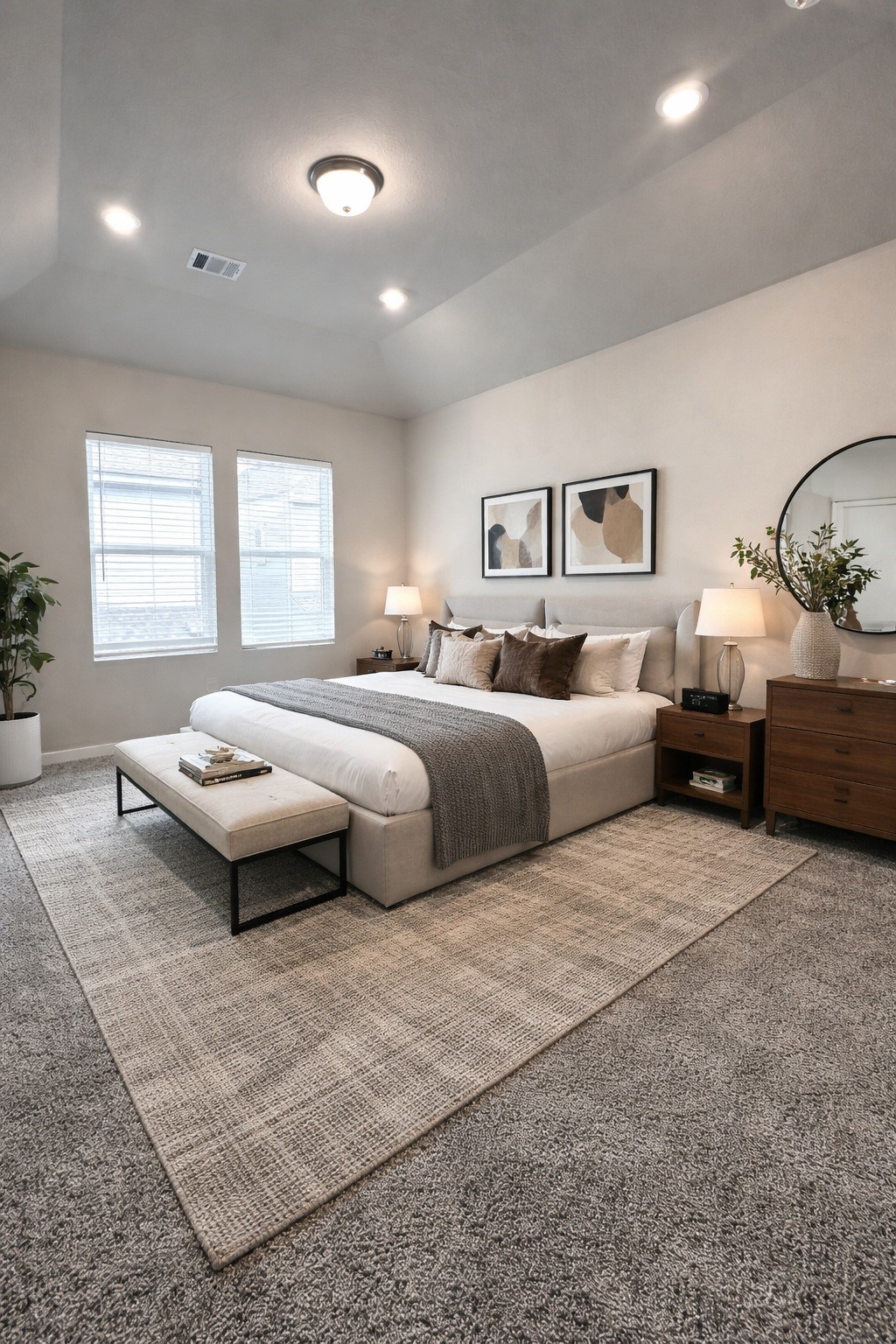 3113 Moontide Lane Houston, TX 77063 - Photo 23 of 39 Main retreat virtually staged.