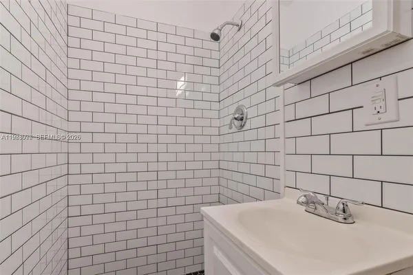 a bathroom with a sink