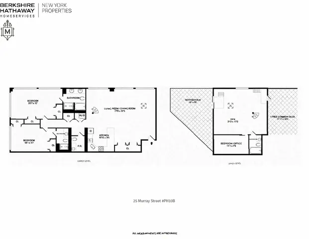$17,500 | 25 Murray Street, Unit PH10B | TriBeCa