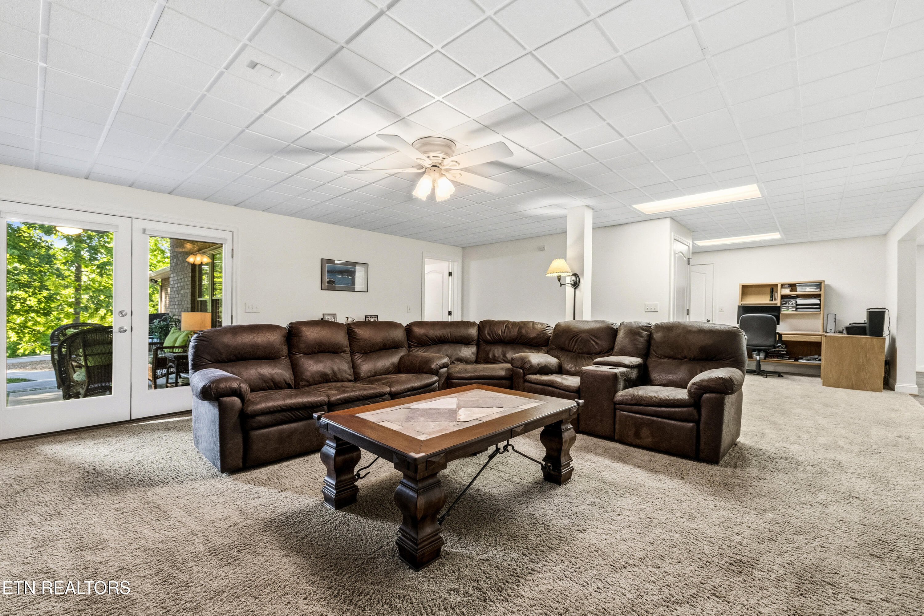 127 Ridgeland Lane Sharps Chapel, TN 37866 - Photo 35 of 52 Large rec room down with plenty of light