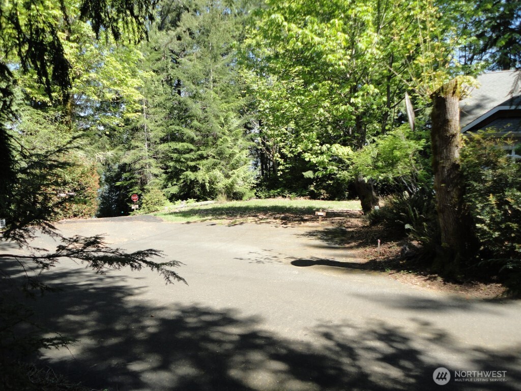 a view of swimming pool with a yard