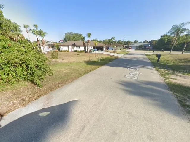 a view of a lake with houses