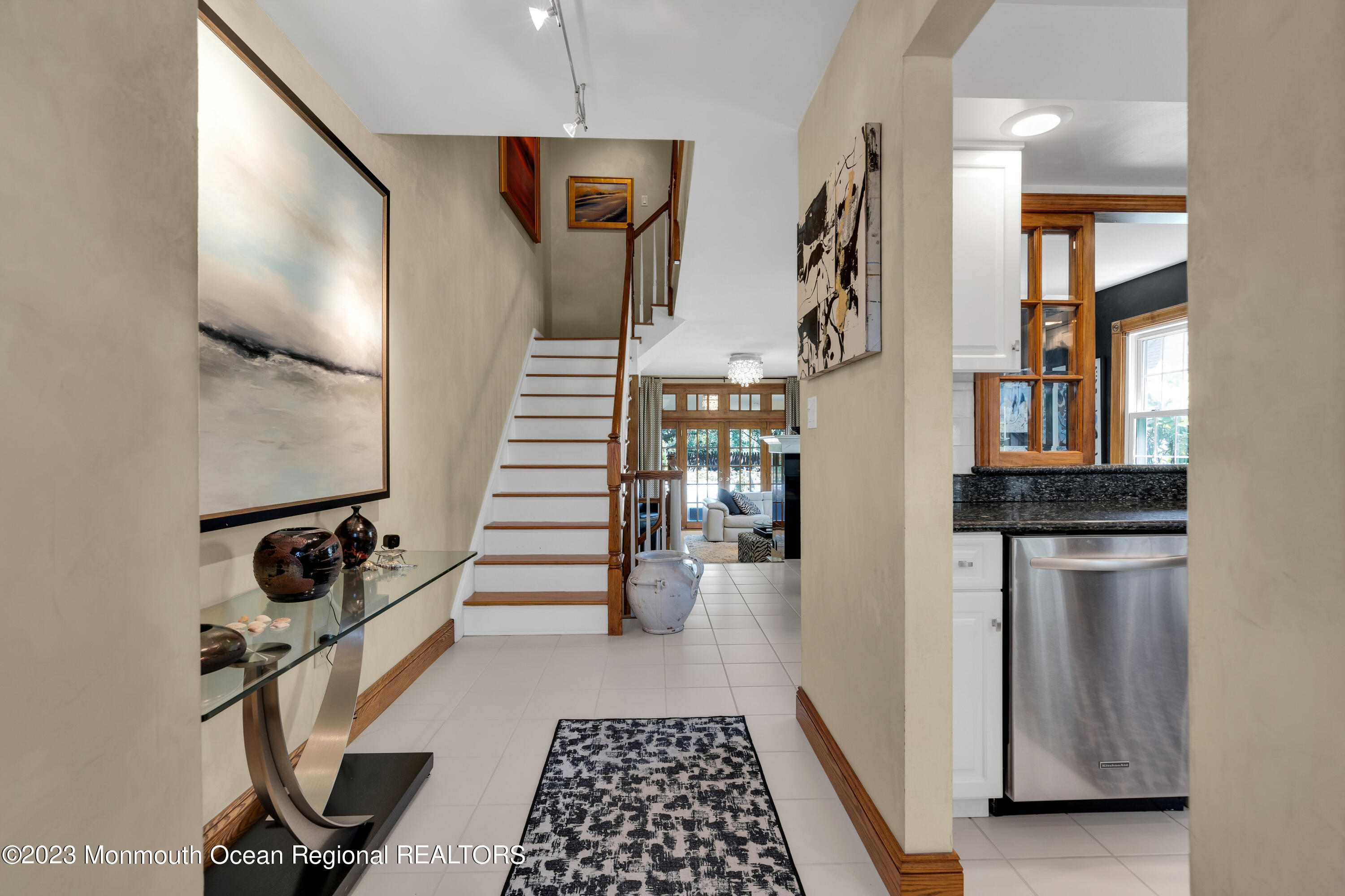 18 Wyckham Road Spring Lake Heights, NJ 07762 - Photo 6 of 74 a view of entryway with furniture and wooden floor