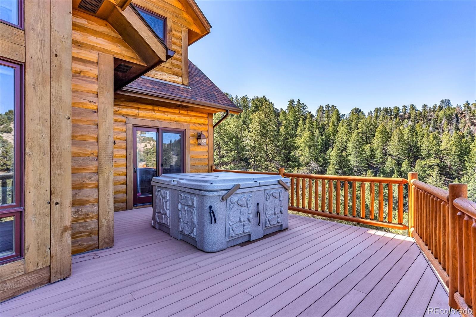 400 Ridge Road Westcliffe, CO 81252 - Photo 33 of 37 a view of a couches on the roof deck