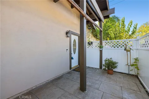 a view of a house with a plant