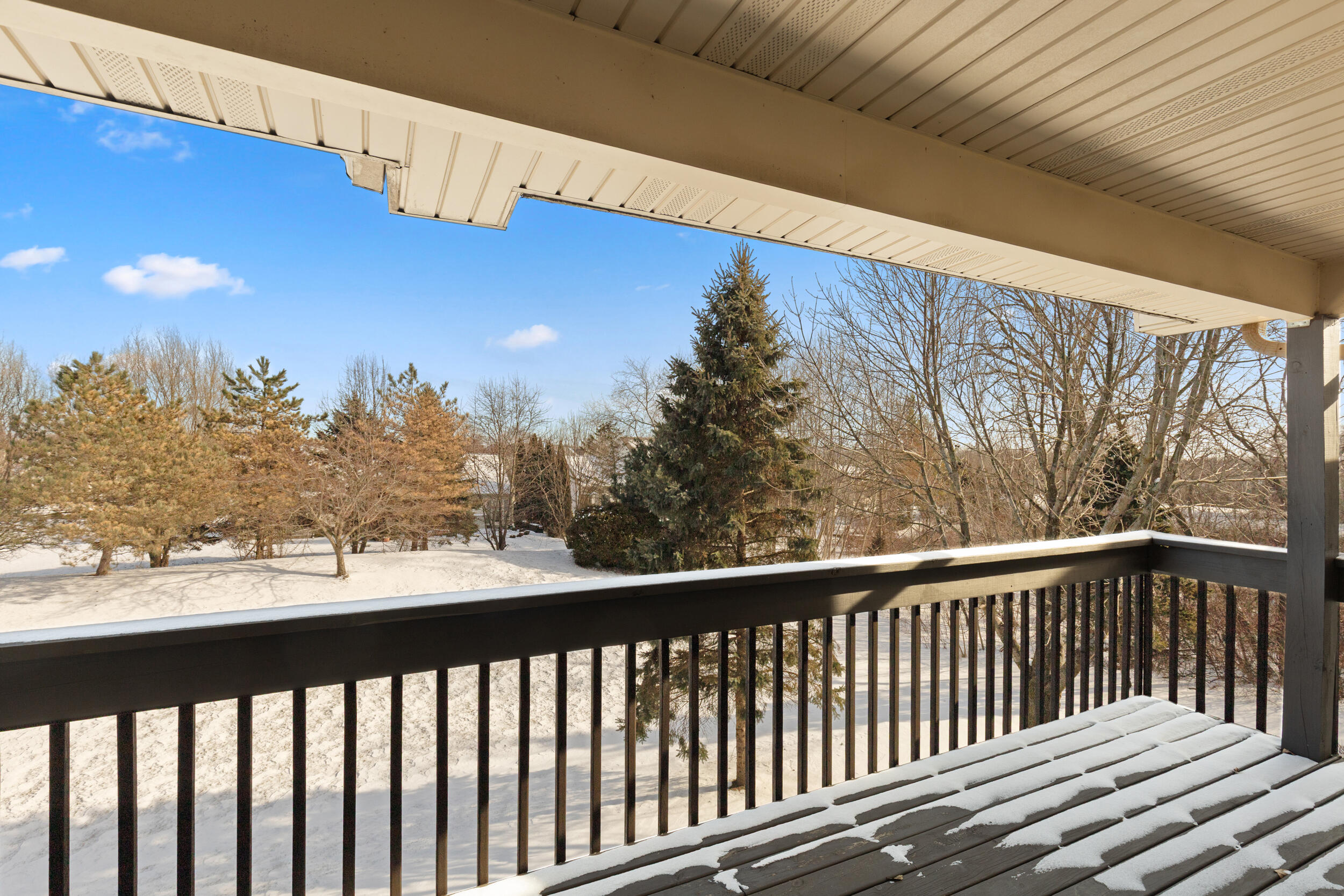 9155 West Elm Court, Unit E Franklin, WI 53132 - Photo 33 of 33 Balcony
