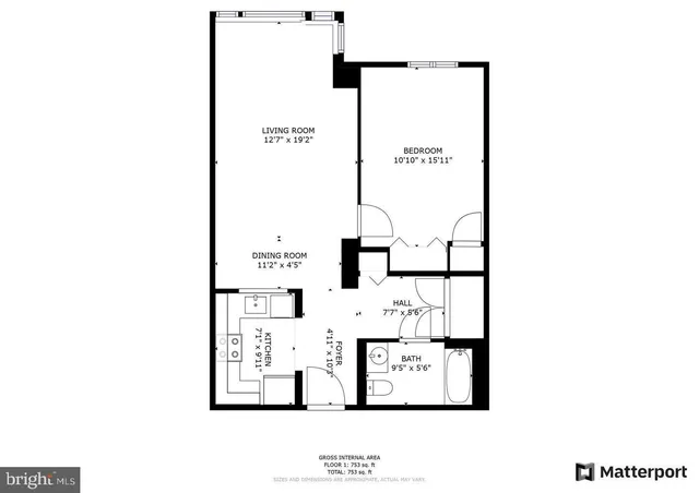 $2,450 | 1150 K Street Northwest, Unit 1104, Washington, DC 20005