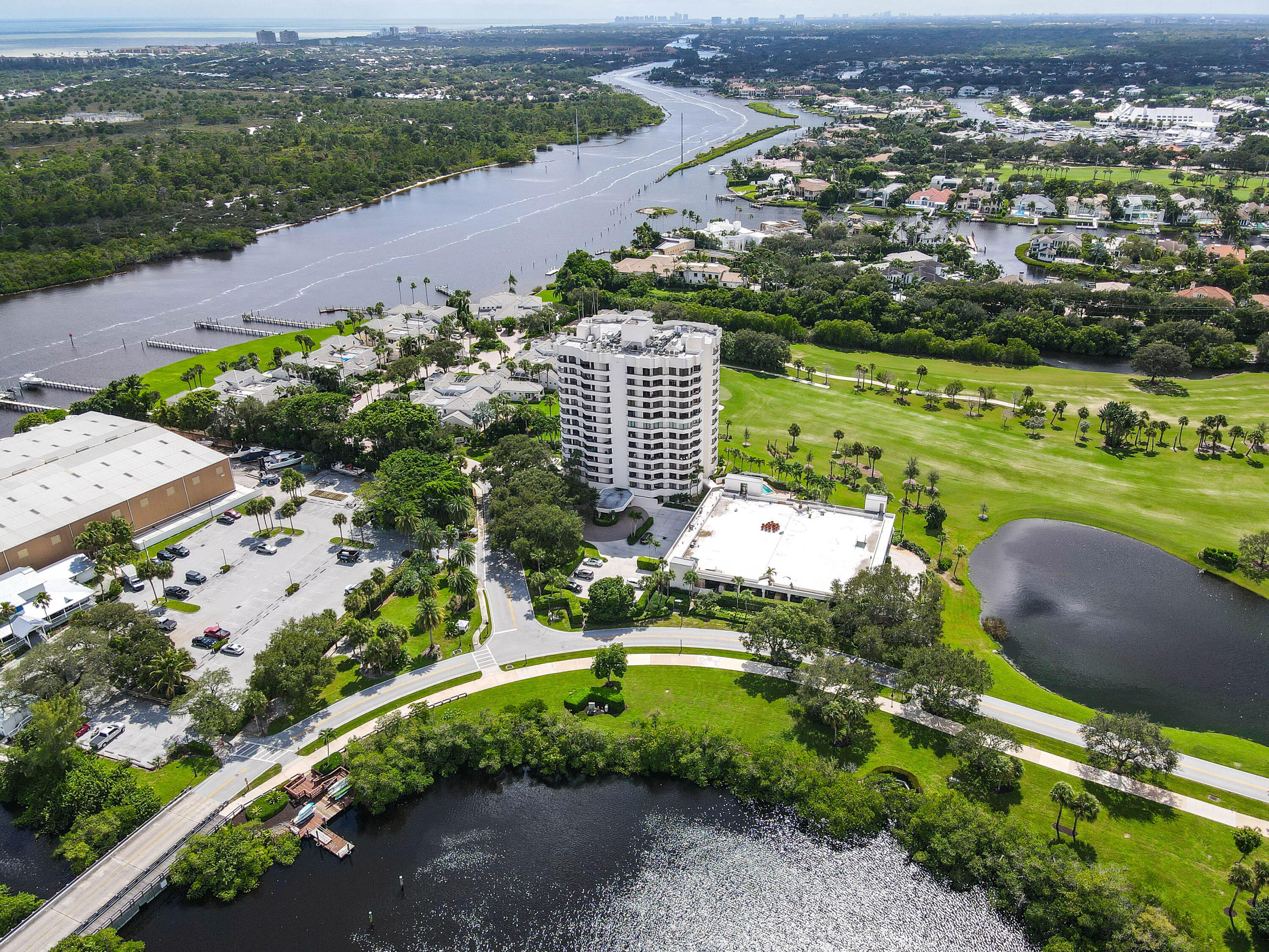 3322 Casseekey Island Road, Unit 302 Jupiter, FL 33477 - Photo 56 of 56 3322CasseekeyIslandRdApt302Aerials(33)