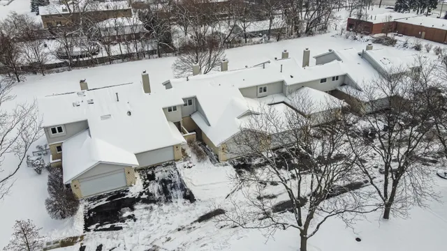 a view of city from terrace with seating space