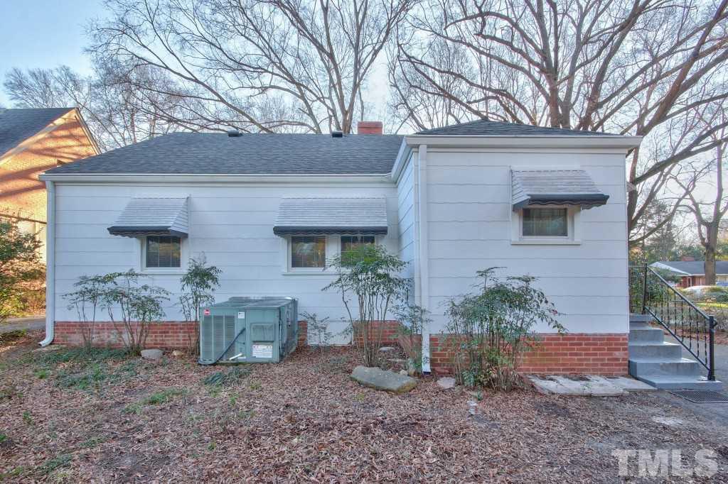 25 Bagwell Avenue Raleigh, NC 27607 - Photo 18 of 19 a view of a house with backyard and chairs