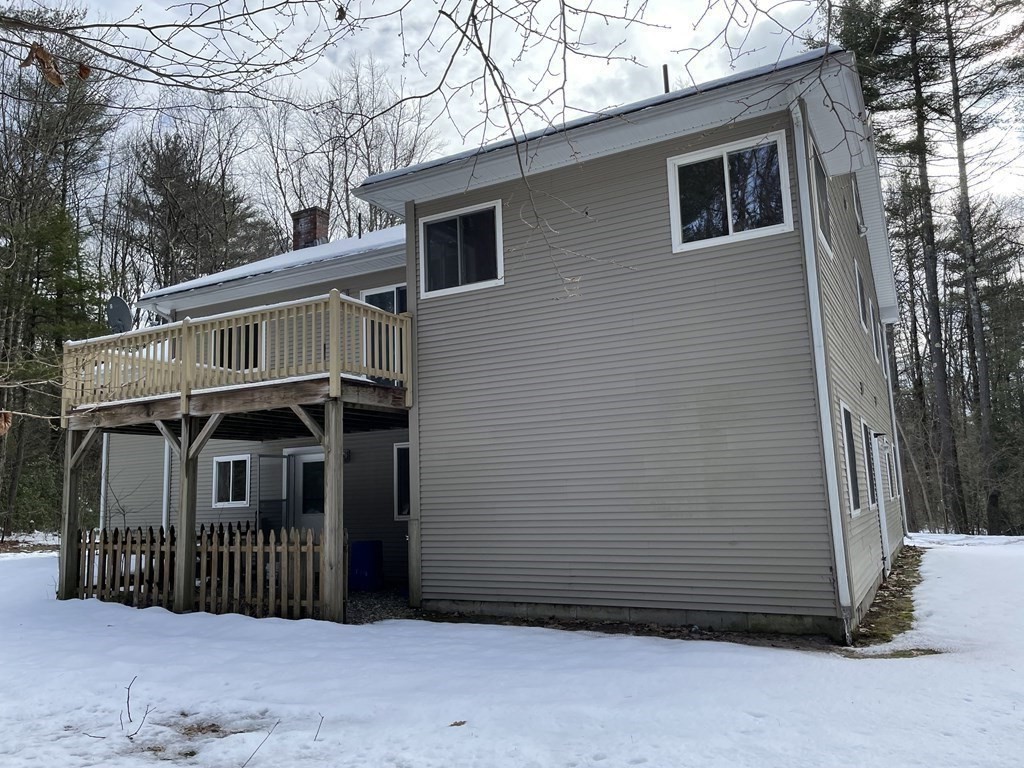 105 Sand Hill Road Shutesbury, MA 01072 - Photo 25 of 30 a view of a house with a yard
