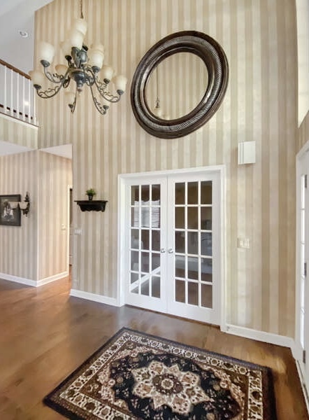 1408 Mink Trail Cary, IL 60013 - Photo 9 of 34 a front view of a house with entryway