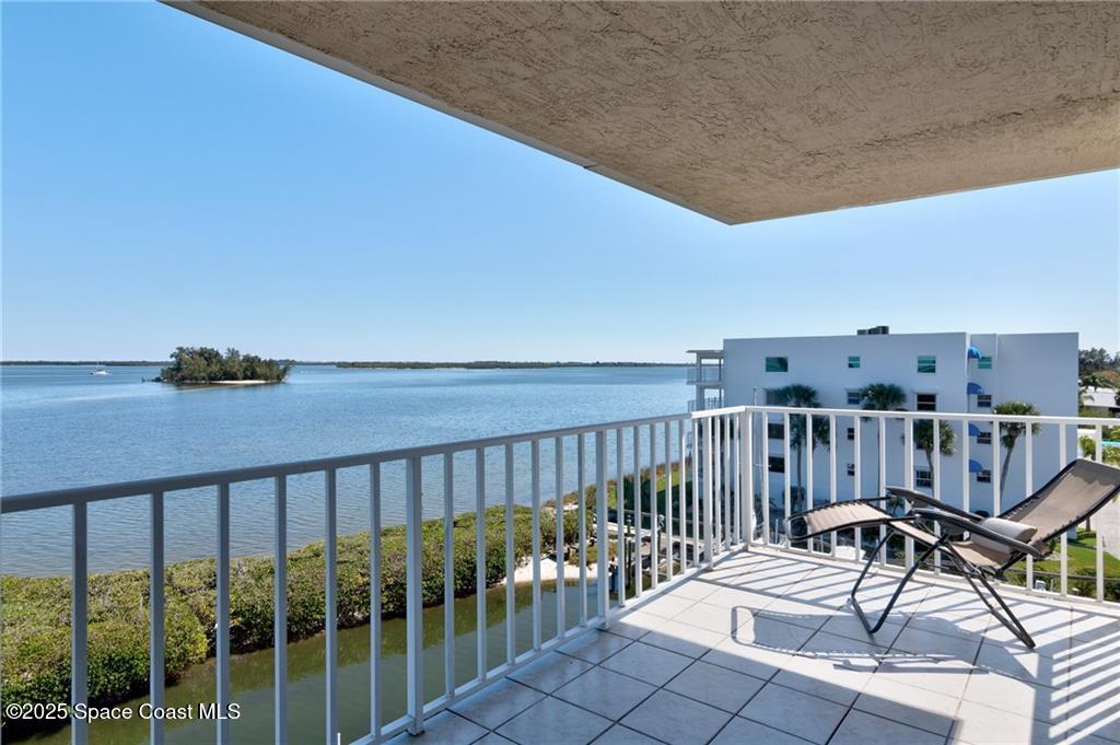 6061 North River Run Drive, Unit 6061 Sebastian, FL 32958 - Photo 12 of 36 a view of balcony with furniture