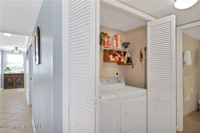 a room with storage and utility
