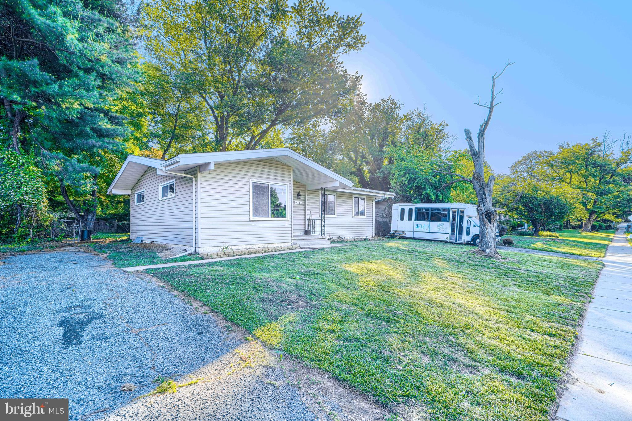 9706 Liberty Road Randallstown, MD 21133 - Photo 2 of 43 a view of a yard in front of house