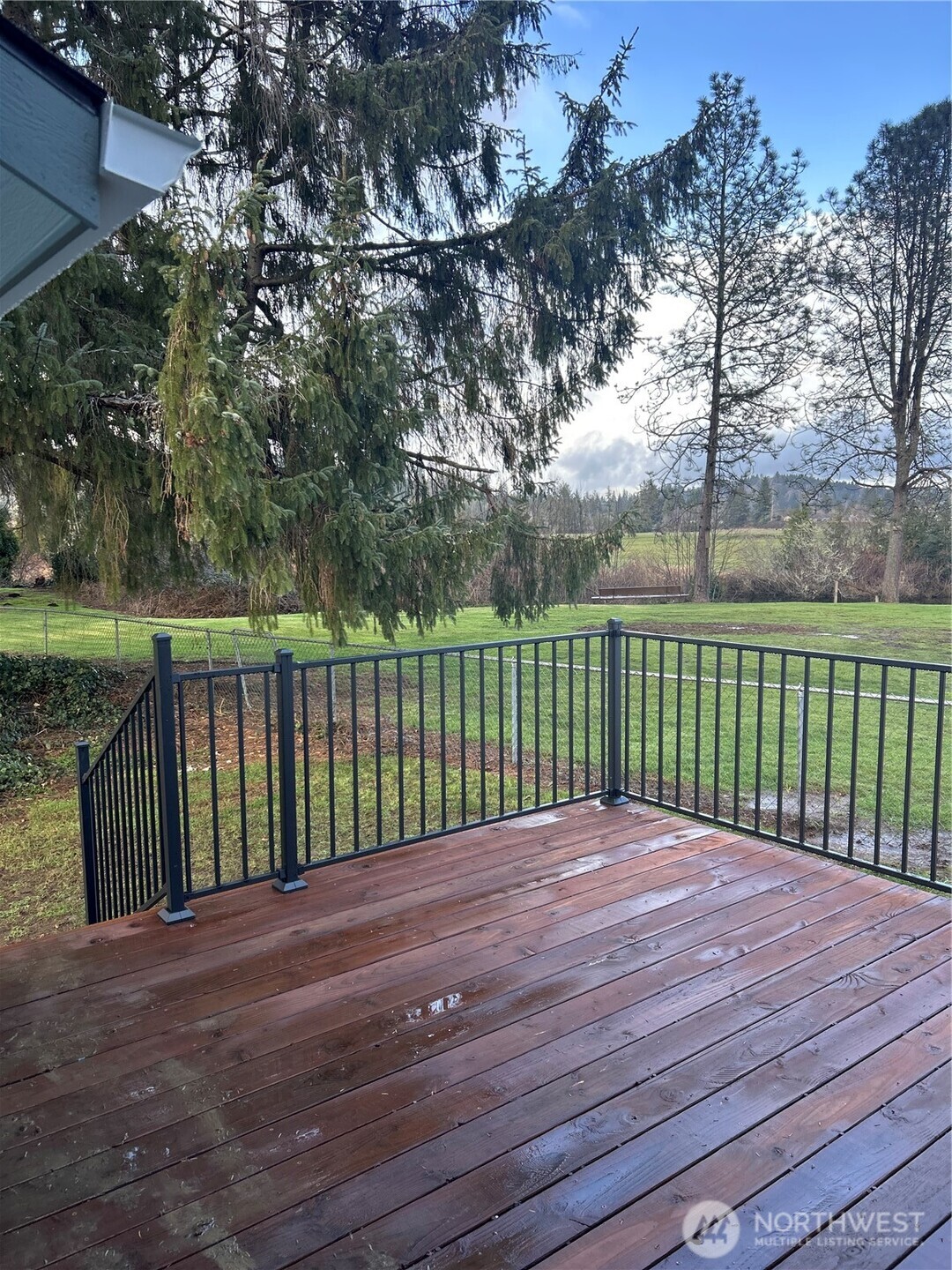 1365 Dolan Street Raymond, WA 98577 - Photo 21 of 24 a view of deck with a fence