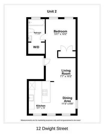 $3,250 | 12 Dwight Street, Unit 2, Boston, MA 02118