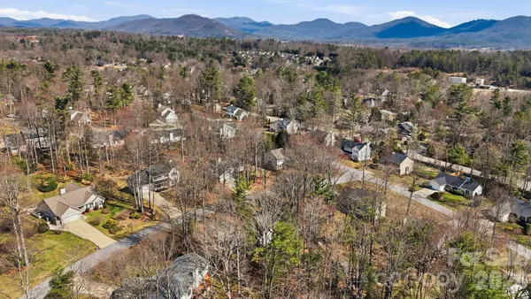 a view of lake with mountain