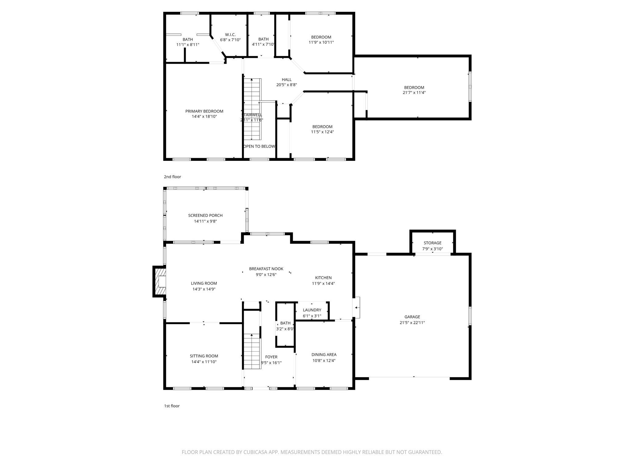 242 Windsor Forest Circle Fletcher, NC 28732 - Photo 43 of 43 a picture of floor plan