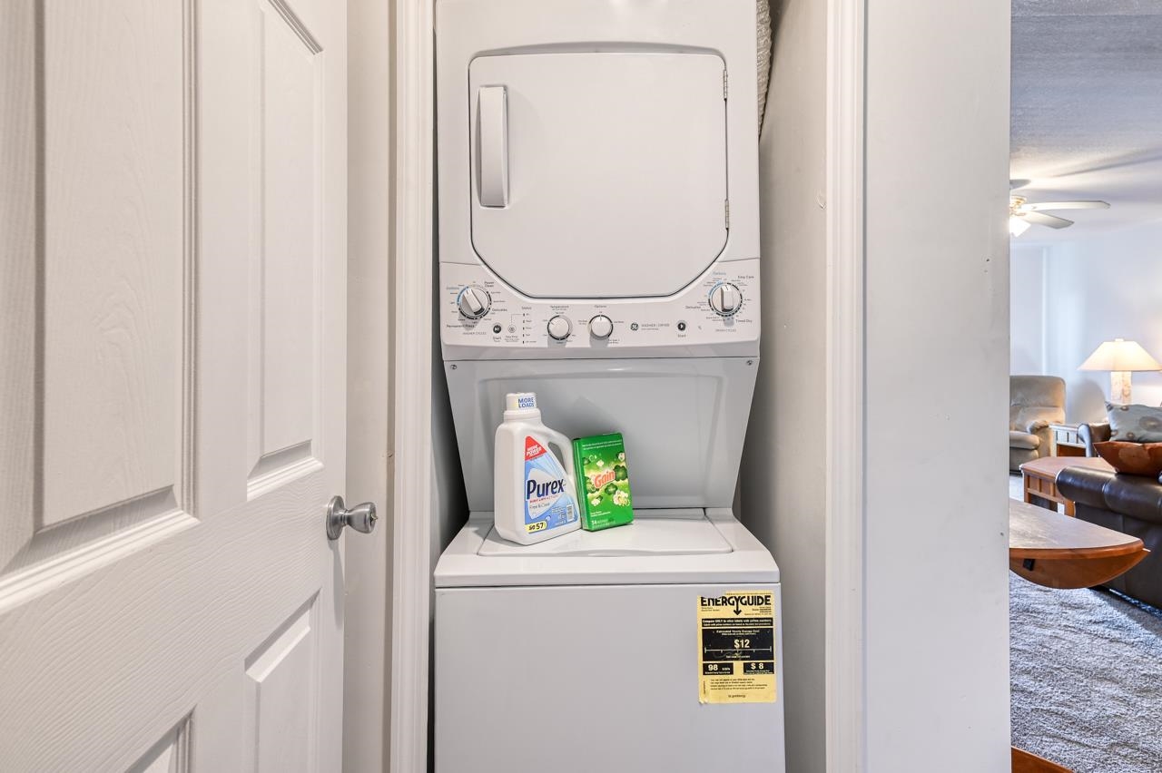 8550 A1A South, Unit 261 St. Augustine, FL 32080 - Photo 23 of 23 a utility room with dryer and washer