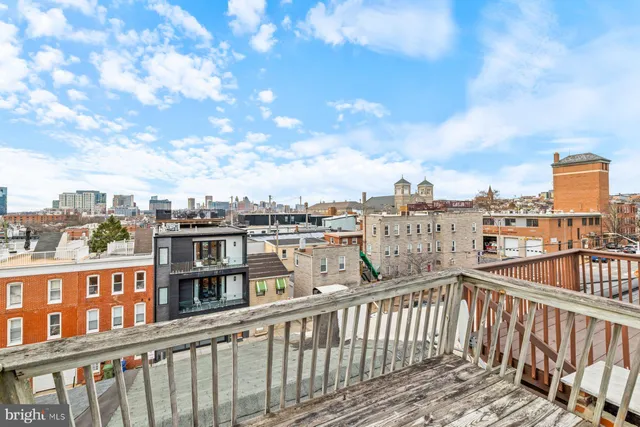 a view of city with tall buildings