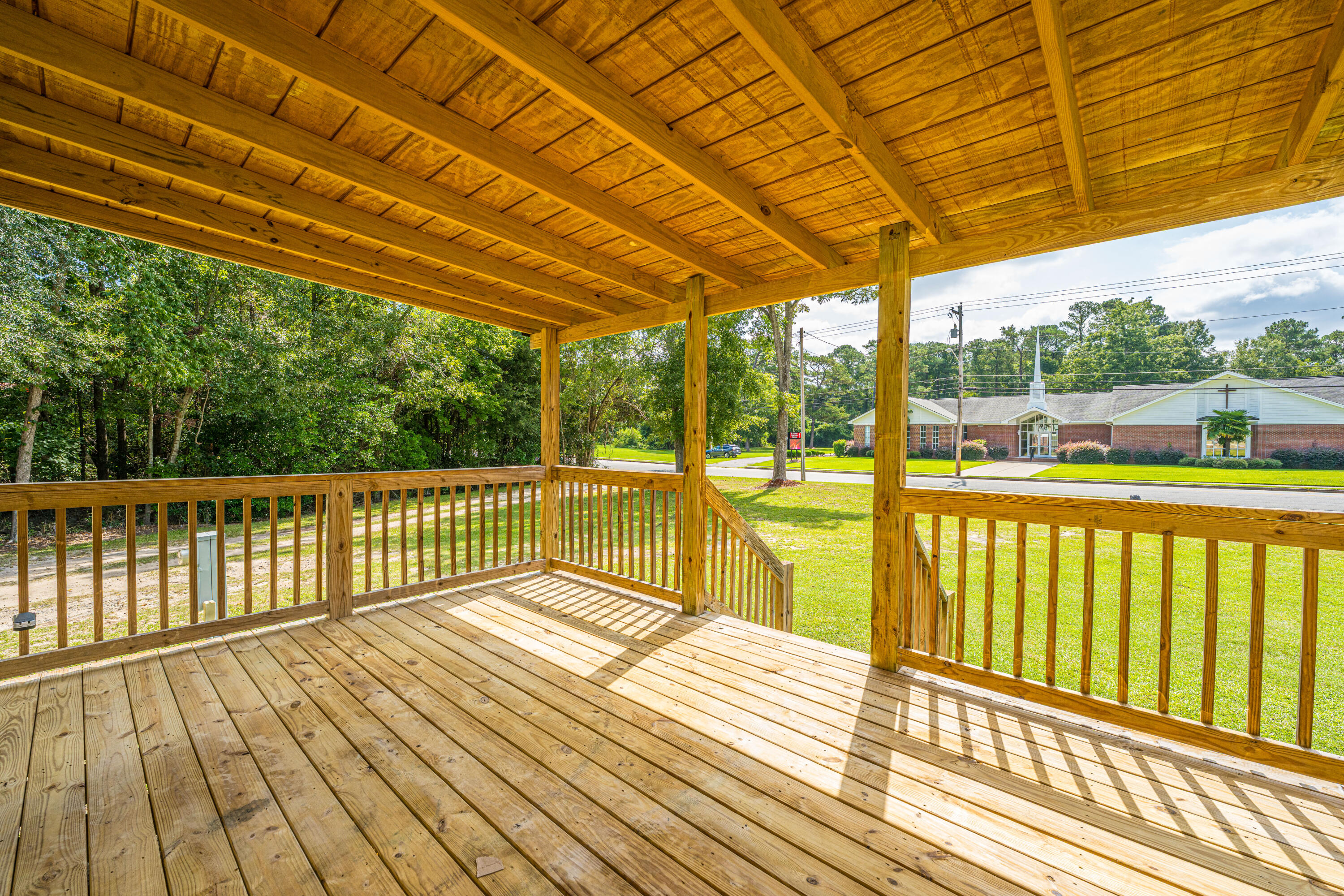 151 Church Road St. Stephen, SC 29479 - Photo 5 of 43 Covered patio deck