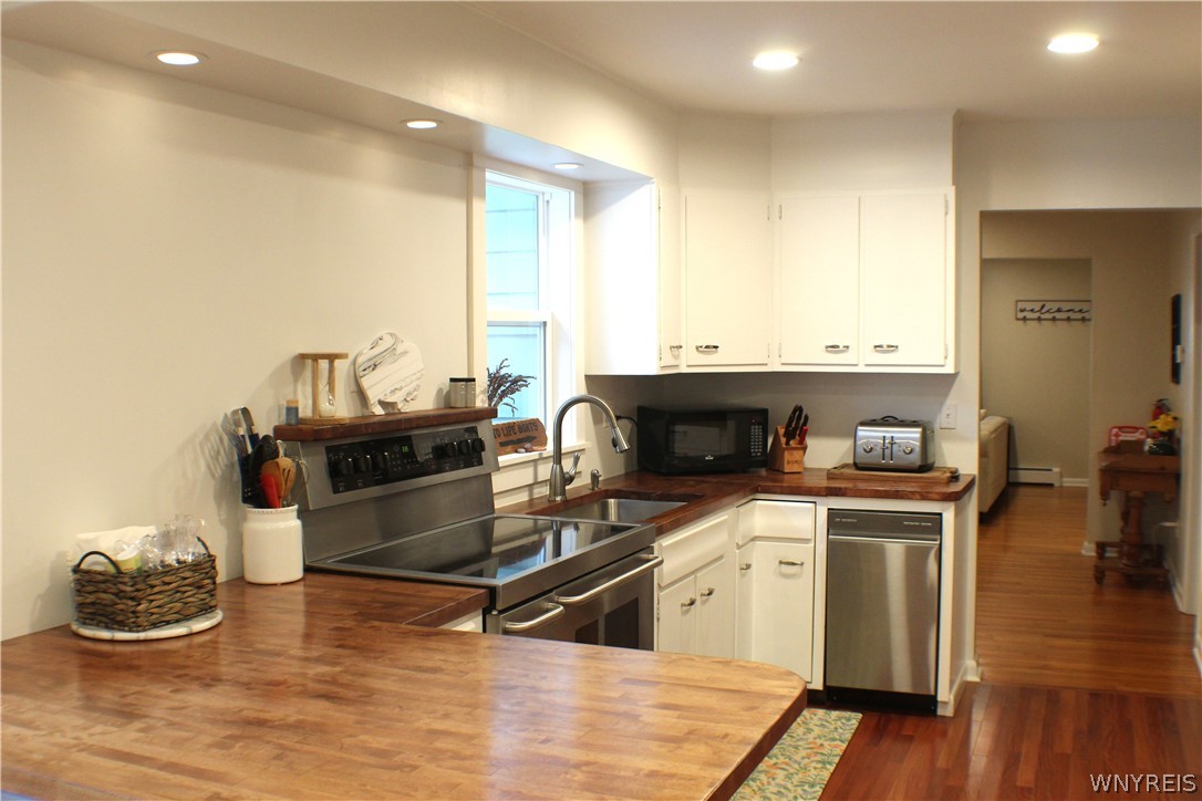9361 Lake Shore Road Evans, NY 14006 - Photo 12 of 34 beautiful butcher block counter