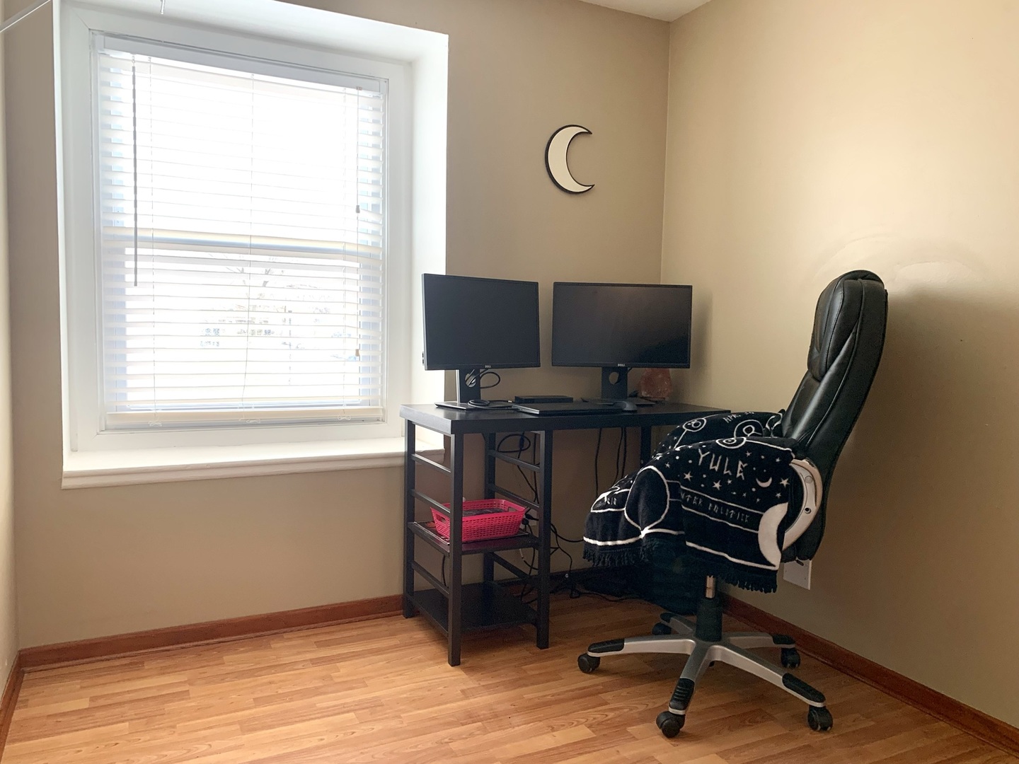 2231 Flower Court, Unit 2231 Schaumburg, IL 60107 - Photo 19 of 24 a view of a workspace with furniture and a window